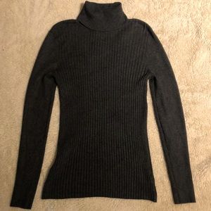 Jones of New York Comfy Stretch Ribbed Turtle Neck